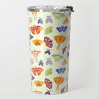 Moth - pastel Travel Mug Gallery Image 2