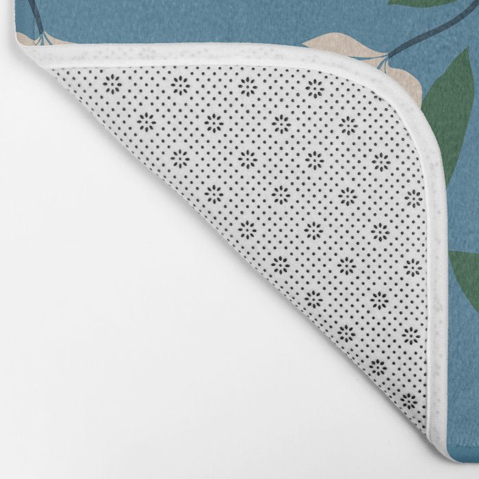 Sprouts | Blue Bath Mat Gallery Image 2