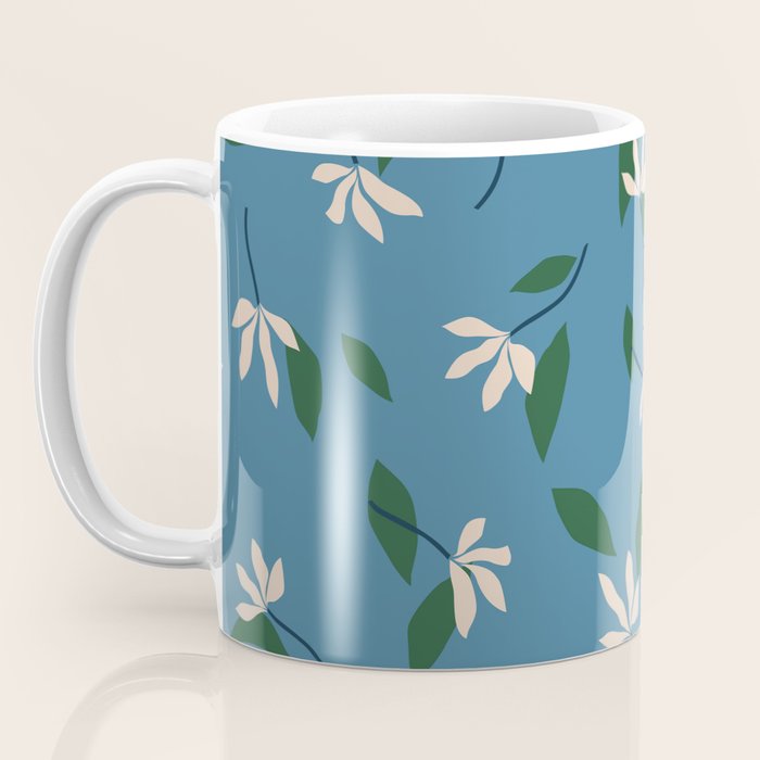 Sprouts | Blue Coffee Mug Gallery Image 3