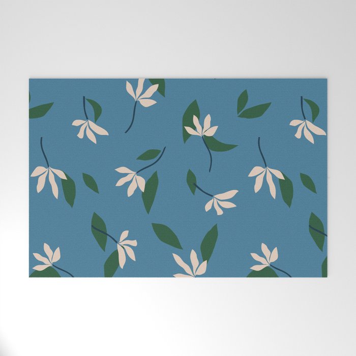 Sprouts | Blue Welcome Mat Gallery Image 1
