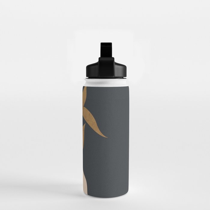 Minimal Abstract Art Vase Flower 4 Water Bottle Gallery Image 2