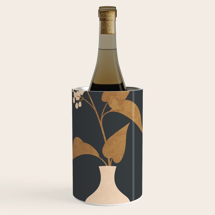 Minimal Abstract Art Vase Flower 4 Wine Chiller Gallery Image 1