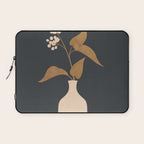Minimal Abstract Art Vase Flower 4 Laptop Sleeve Gallery Image 1