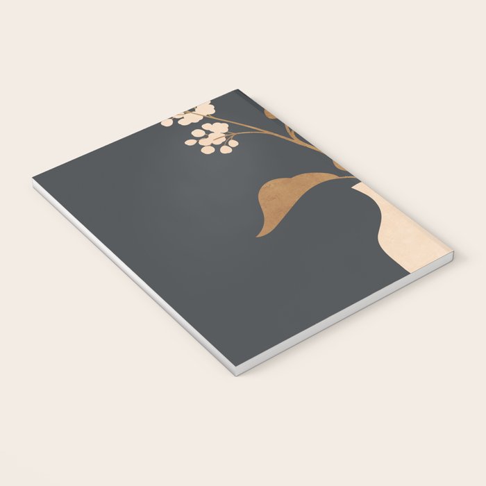 Minimal Abstract Art Vase Flower 4 Notebook Gallery Image 3