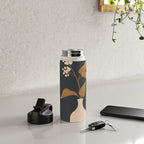 Minimal Abstract Art Vase Flower 4 Water Bottle Gallery Image 4