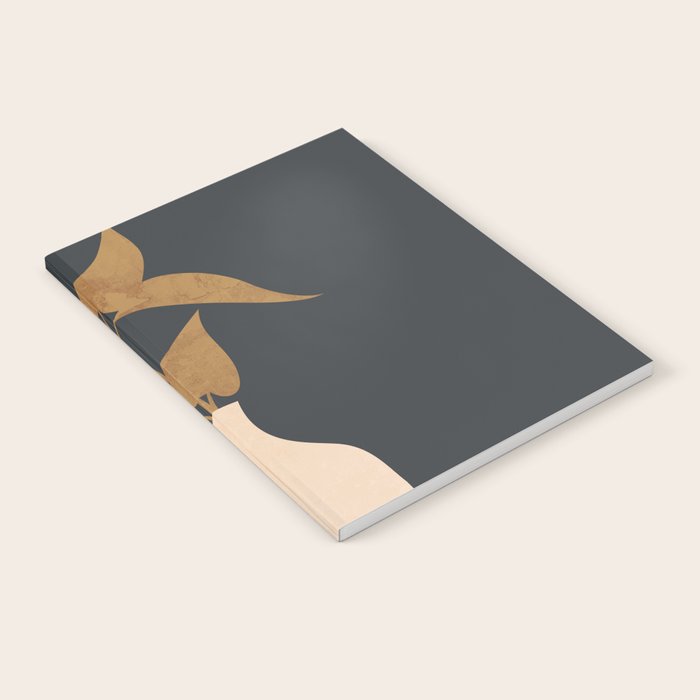 Minimal Abstract Art Vase Flower 4 Notebook Gallery Image 2