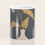 Minimal Abstract Art Vase Flower 4 Coffee Mug Gallery Image 4