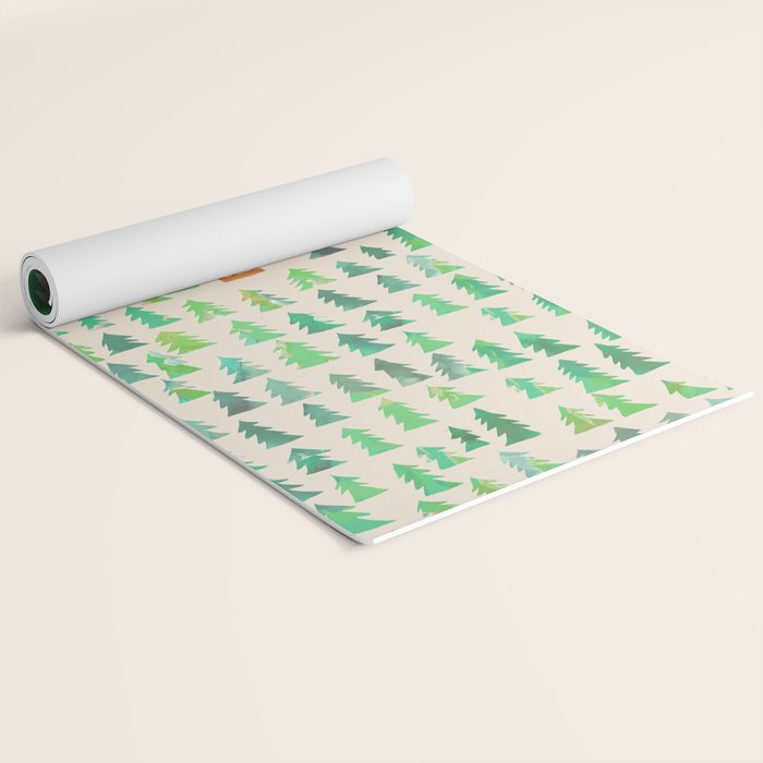 Alone in the woods Yoga Mat Gallery Image 2