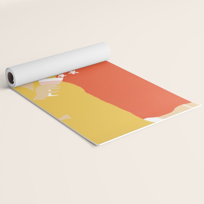 Best Friends and Wine Yoga Mat Gallery Image 2