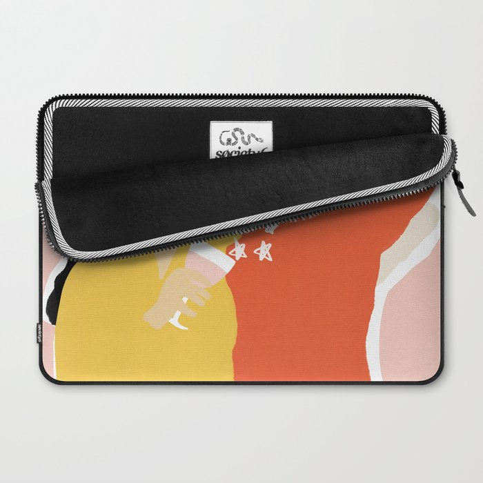 Best Friends and Wine Laptop Sleeve Gallery Image 2