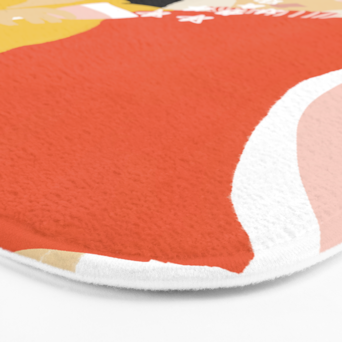 Best Friends and Wine Bath Mat Gallery Image 3