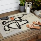 Minimalist Still Life 11 Outdoor Rug Gallery Image 2