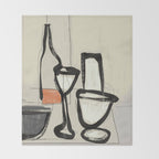 Minimalist Still Life 11 Throw Blanket Gallery Image 2