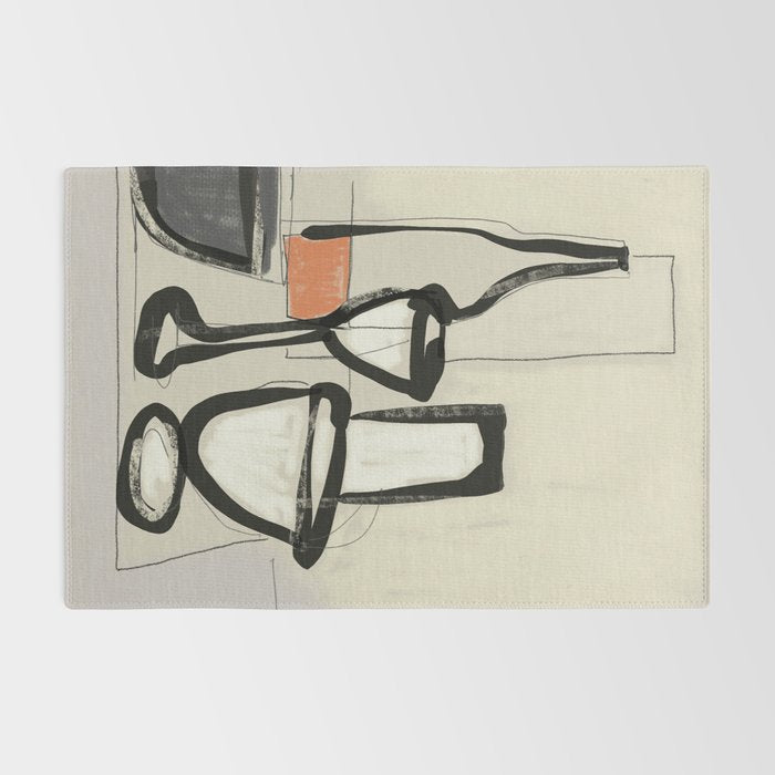 Minimalist Still Life 11 Rug Gallery Image 2