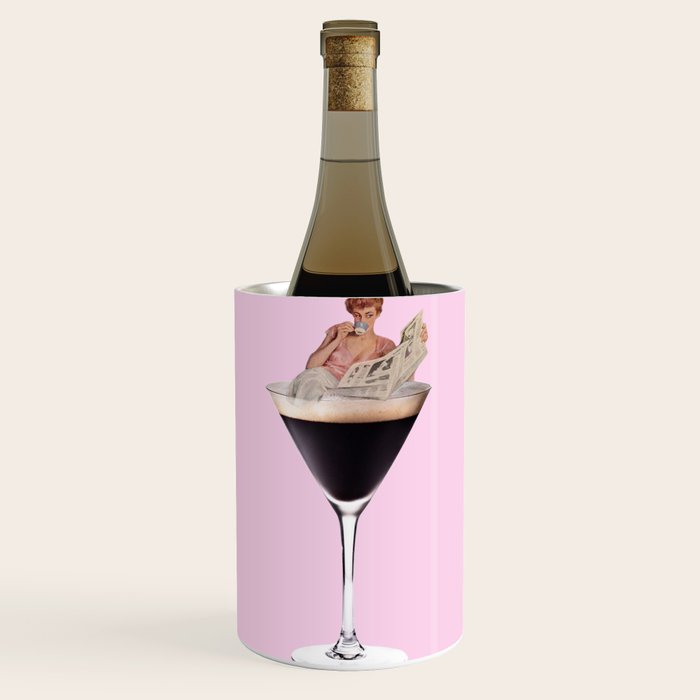 espresso martini 2 pink Wine Chiller Gallery Image 1