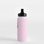 espresso martini 2 pink Water Bottle Gallery Image 2