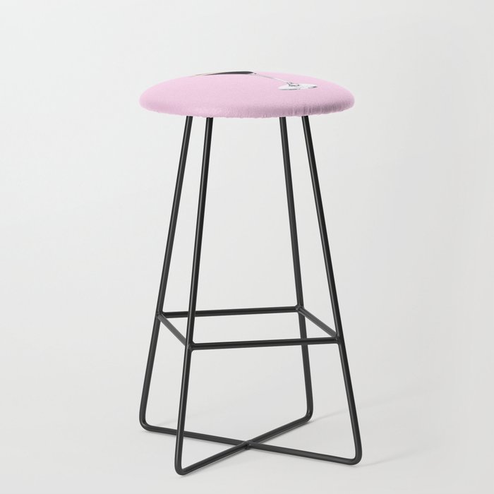 espresso martini 2 pink Stool Gallery Image 1