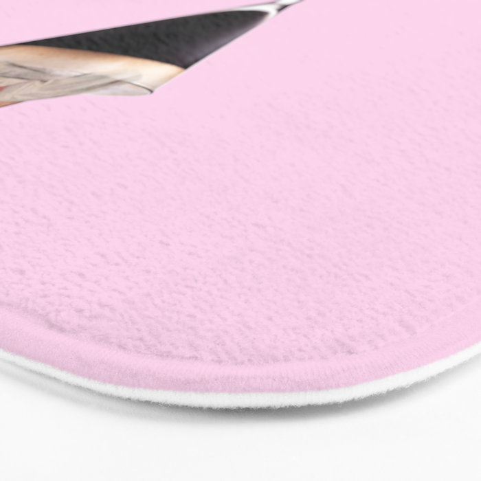 espresso martini 2 pink Bath Mat Gallery Image 3