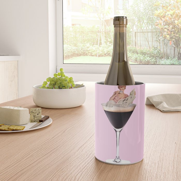 espresso martini 2 pink Wine Chiller Gallery Image 4