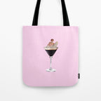 espresso martini 2 pink Tote Bag Gallery Image 1