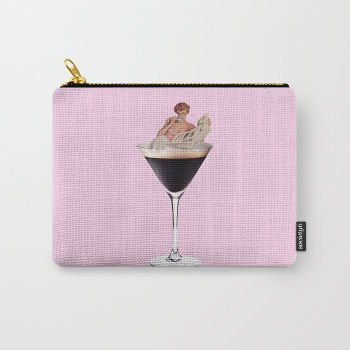 espresso martini 2 pink Carry All Pouch Gallery Image 1