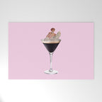 espresso martini 2 pink Welcome Mat Gallery Image 1