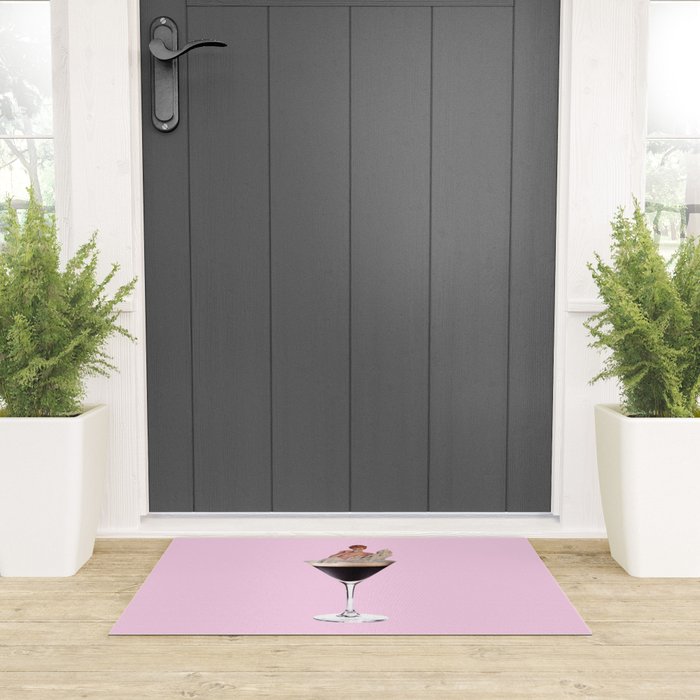 espresso martini 2 pink Welcome Mat Gallery Image 3