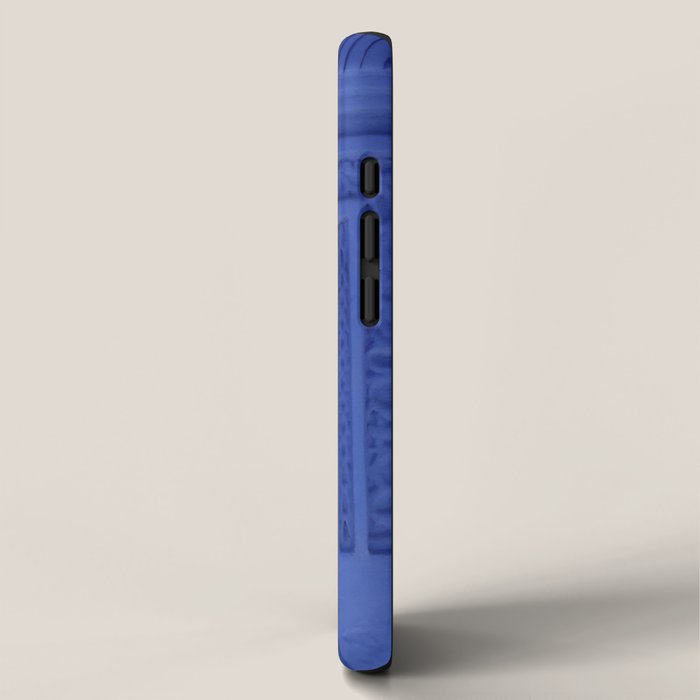 Islamic Architecture Blue Turquoise Secret Doorway Beautiful Engravings iPhone Case Gallery Image 2
