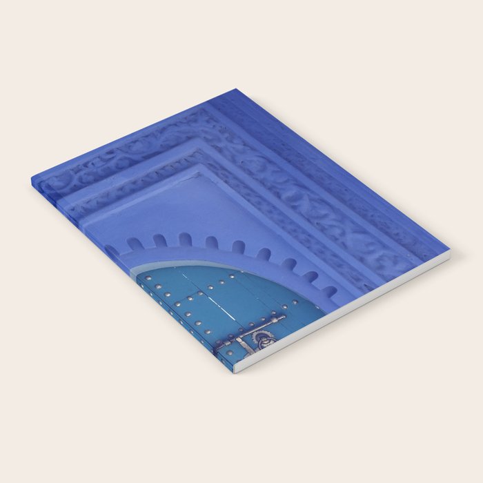 Islamic Architecture Blue Turquoise Secret Doorway Beautiful Engravings Notebook Gallery Image 1
