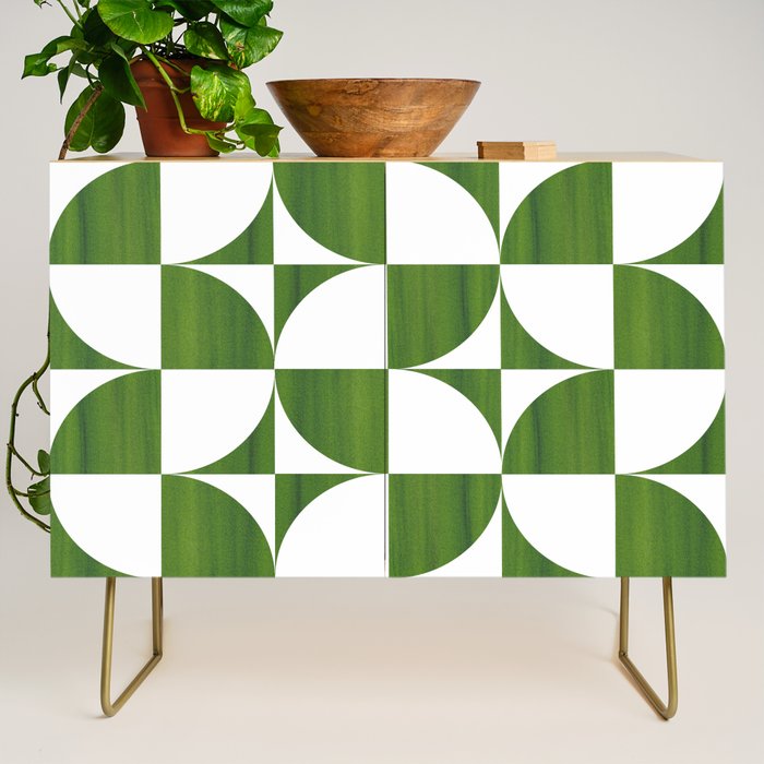 Quadrants (Matcha Green) Credenza Gallery Image 1