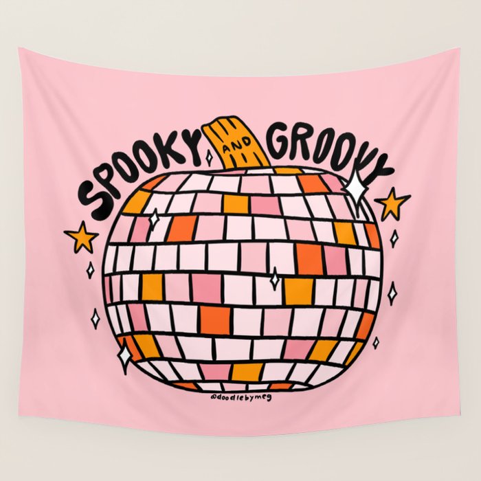 Spooky and Groovy Wall Tapestry Gallery Image 1