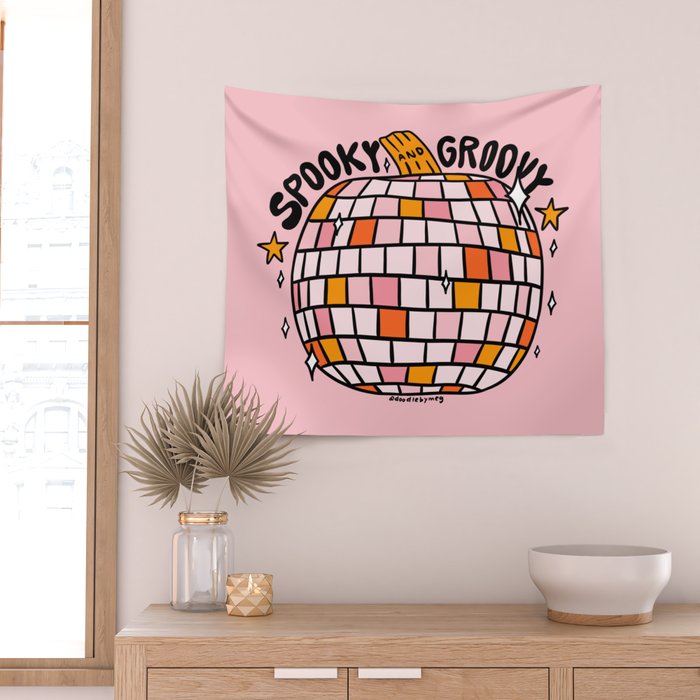 Spooky and Groovy Wall Tapestry Gallery Image 2
