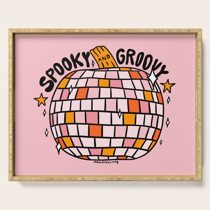 Spooky and Groovy Serving Tray Gallery Image 1