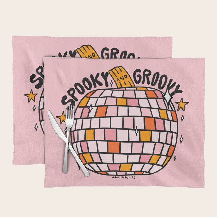 Spooky and Groovy Placemat Gallery Image 1