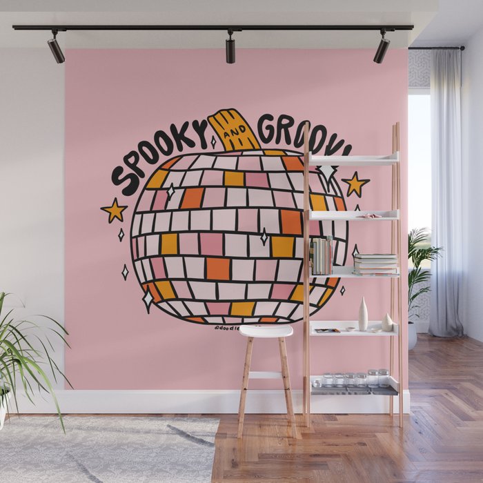 Spooky and Groovy Wall Mural Gallery Image 1