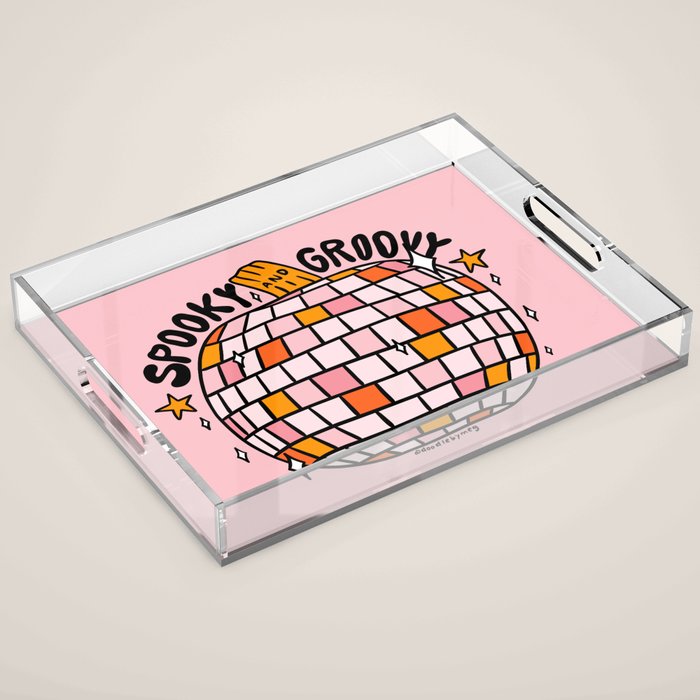 Spooky and Groovy Acrylic Tray Gallery Image 1
