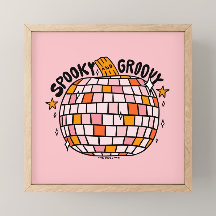 Spooky and Groovy Mini Art Print Gallery Image 1