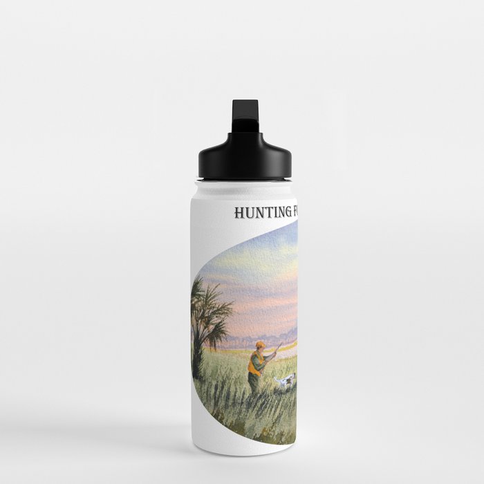 Hunting For Bobwhite Quail Water Bottle Gallery Image 3