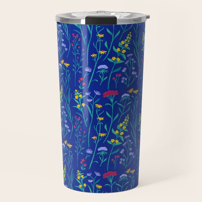 Wildflowers Travel Mug Gallery Image 1