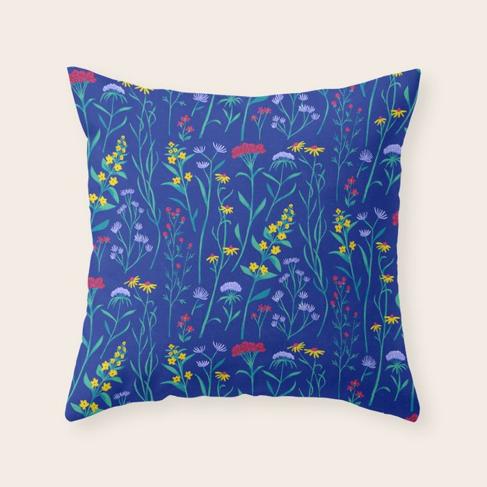 Wildflowers Throw Pillow Gallery Image 6