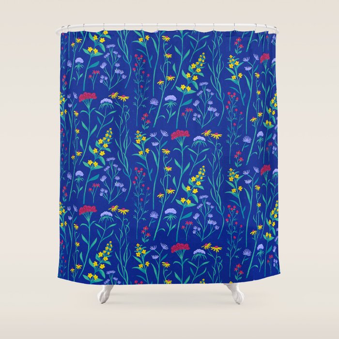 Wildflowers Shower Curtain Gallery Image 1