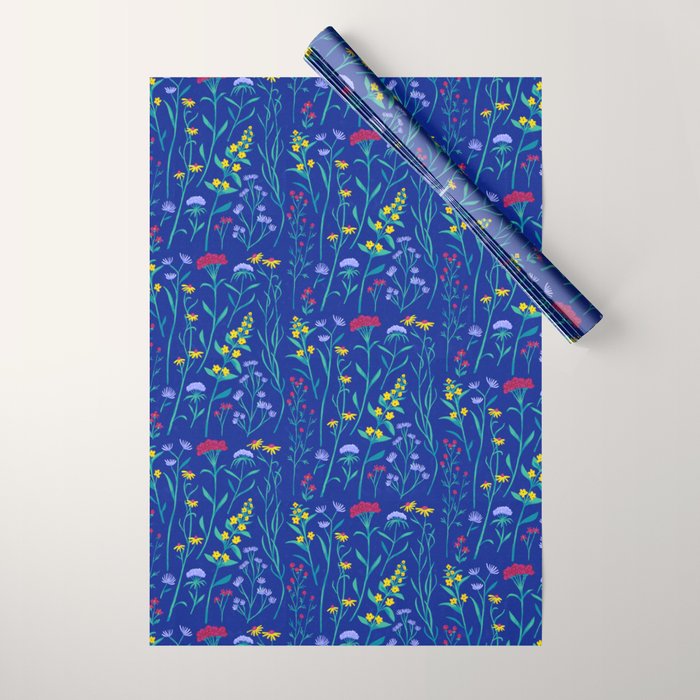 Wildflowers Wrapping Paper Gallery Image 1
