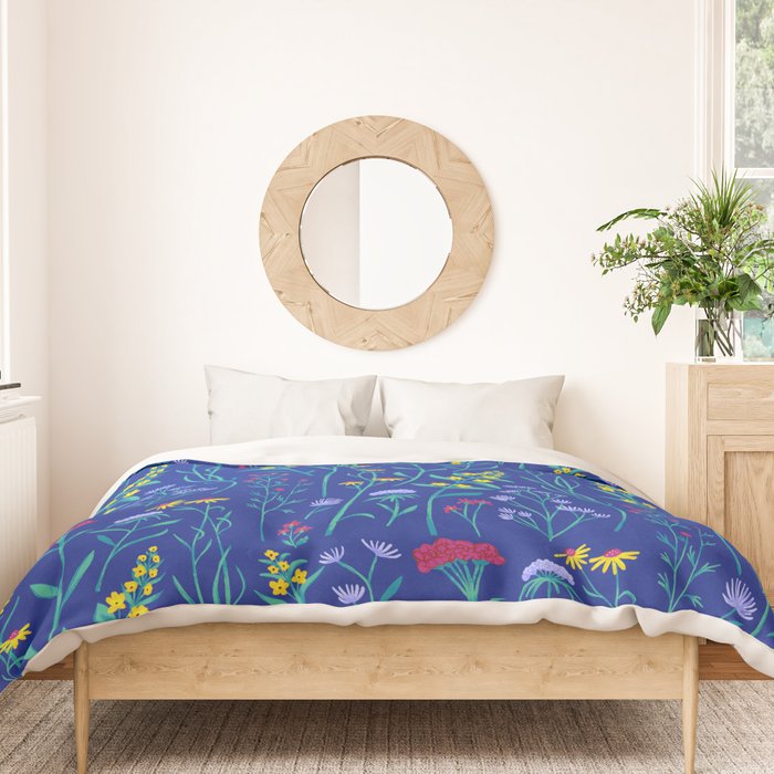 Wildflowers Duvet Cover Gallery Image 3