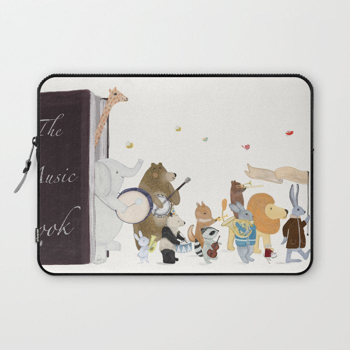 the music book Laptop Sleeve Gallery Image 1
