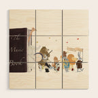 the music book Wood Wall Art Gallery Image 1