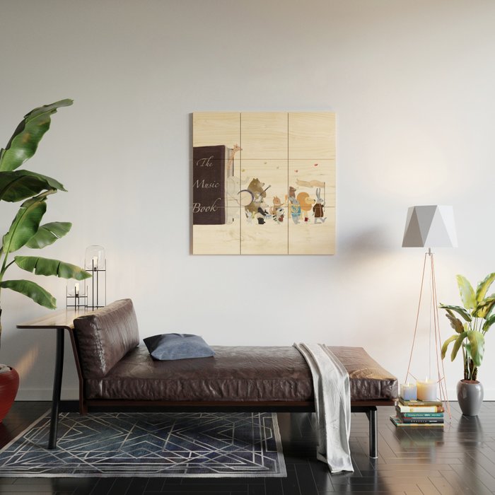 the music book Wood Wall Art Gallery Image 2
