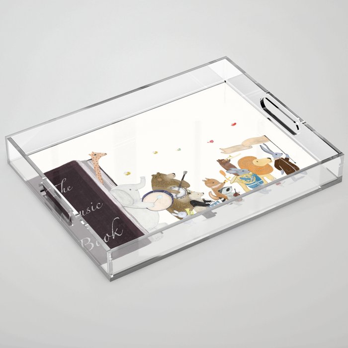 the music book Acrylic Tray Gallery Image 1