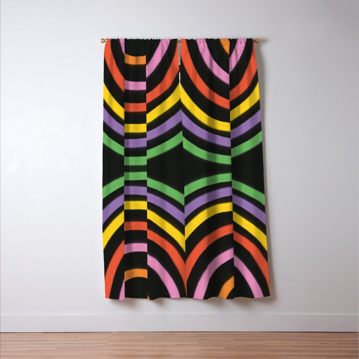 Chasing rainbows II Window Curtain Gallery Image 3