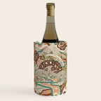 Lost Portal: Parasaurolophus | Retro Rainbow Palette | Dinosaur Science Fiction Art Wine Chiller Gallery Image 1