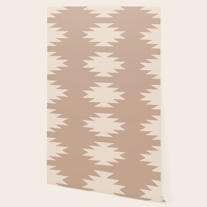 Geometric Southwestern Minimalism - Neutral Natural Beige Wallpaper Gallery Image 2